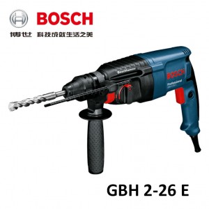 博世bosch冲击钻两用三用GBH2-26E多功能轻型圆四坑锤钻