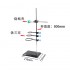 铁架台滴定台烧杯夹十字夹铁架台套装配件铁圈固定夹方座支架