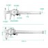 带表游标卡尺 0-150mm高精度带表卡尺 防震不锈钢卡尺