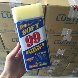 SOFT99汽车蜡特亮光辉水蜡 汽车抛光去污修复正品水蜡